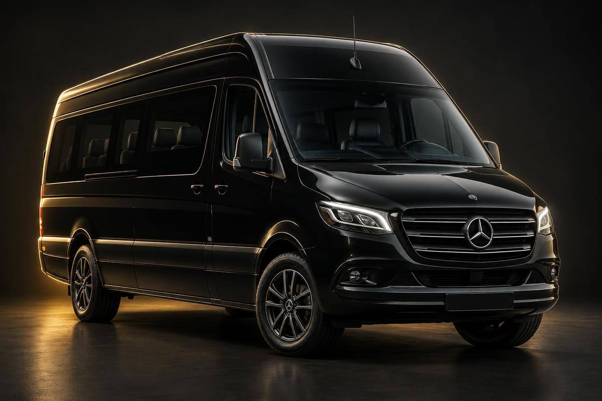 Mercedes-Benz Sprinter chauffeur car Melbourne
